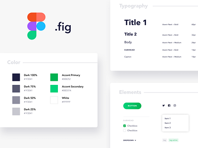Weekly UI #4 — Style Guide colors colors palette daily ui figma figmadesign guide palette style guide styleguide template typo typography ui web