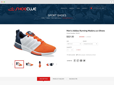 ShoeClue - Ecommerce Website UX/UI Design adobe xd app app design freelancer ui uidesign uidesigner uidesignpatterns uidesigns uiuxdesign uiuxdesigner ux website website design