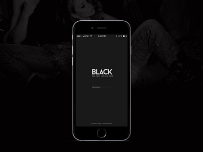 BLACK Mobile App UX/UI Design Project
