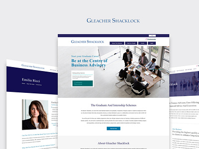 Hire Freelance Website UX Designer India | Gleacher Shacklock