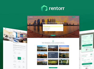 UI Freelancer Design Rentorr Product paid rent