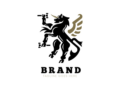 Unicorn Law Logo branding design logo logodesign logodesigner logos