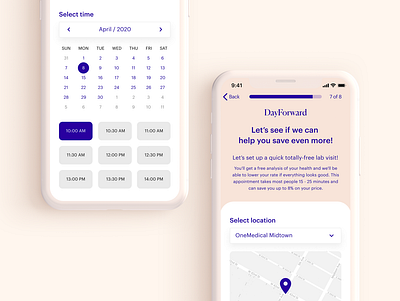 Life Insurance app UI overview app branding calendar card chat components design system illustration input mobile payment pink printing rounded scan schedule ui violet