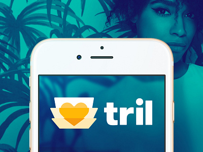 Tril app logo design