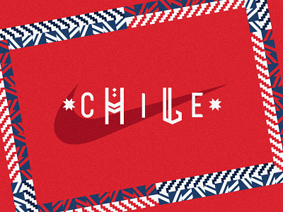 Nike Chile 2018 Soccer identity america brand branding chile culture fashion football identity jersey latin launch mapuche nike original proud red roots soccer south sport