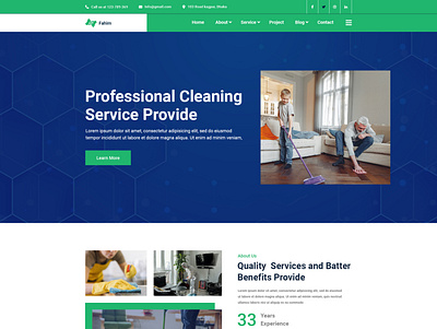 01 Screenshots clean cleaning cleaning agency cleaning company