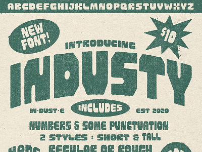 INDUSTY Font Family