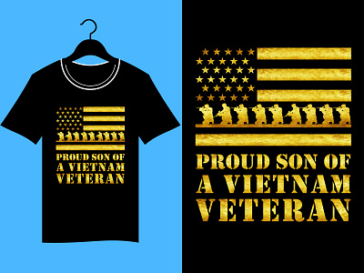 U.S Army T-Shirt Design design illustration tshirt typography vector