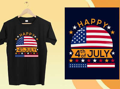 4th of July T shirt Design 4th july t shirt 4th of july t shirt designs design fourth of july illustration independence day memorial day t shirt design t shirt eps png svg tshirt typography vector vector design print on demand
