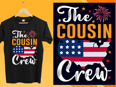 4th of July T Shirt, The Cousin Crew