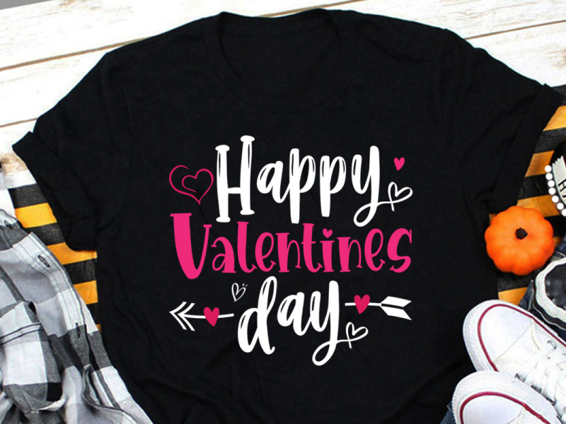 Happy Valentines Day T Shirt Design SVG by Joya Rani Podder on Dribbble