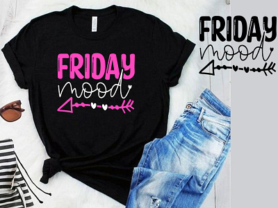 Good Friday T Shirt Design, Friday Mood SVG