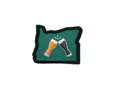 Beer Together Oregon Patch