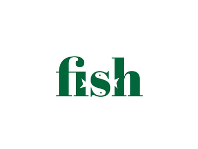 FISH - Word Mark Logo