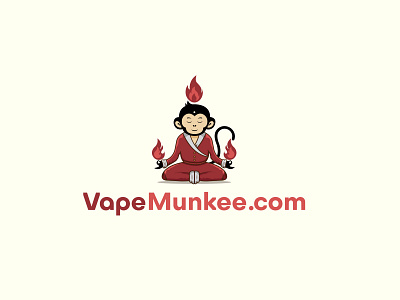 Vape Munkee- Logo Design For A Vape Shop awesome brand identity branding clean colorful concept creative dribble icon illustraion logodesign logotype minimalistic monkey logo monogram symbol vape logo vape shop logo web