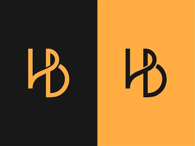 H + B Monogram Logo awesome brand brand identity branding clean colorful colorfull creative icon identity logodesign logos logosai logotype minimalistic monogram startup startups symbol web