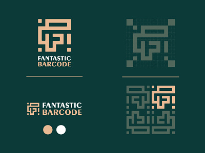 Fantastic Barcode - Brand Identity/ Logo Design awesome brand identity colorful dribble graphic design identity illustration logo logodesign logotype minimalistic unique logo