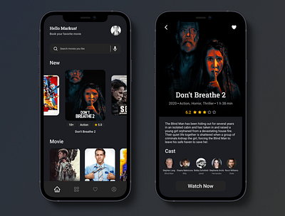 Movie Watch App figma movie movie watch movie watch app ui ux