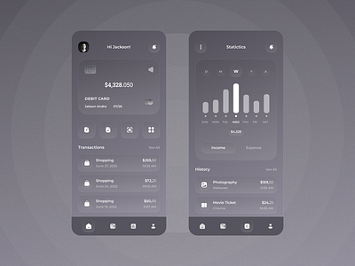 Finance App app design figma finance mobile ui ux