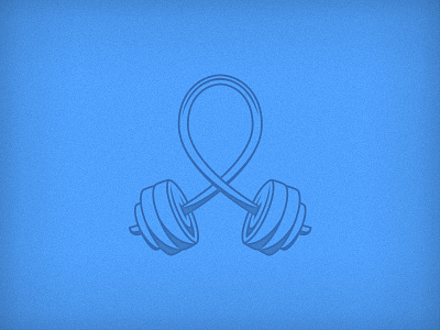 Bodybuilding Men's Health Foundation Graphic barbell bodybuilding cancer icon logo mens health ribbon