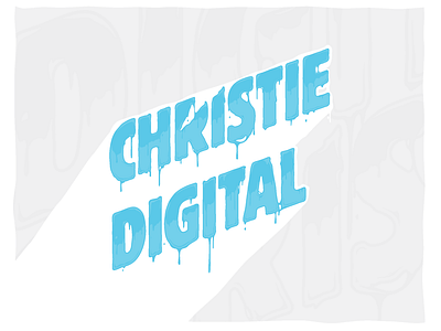 Christie Digital Systems Trade Show Drip Type