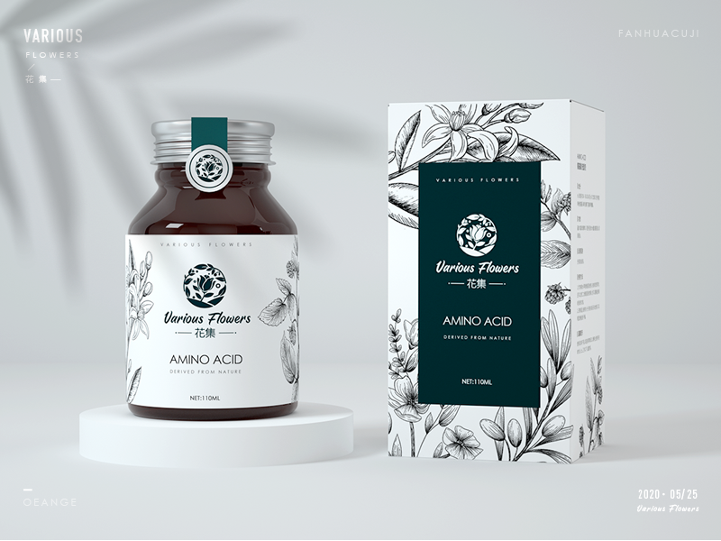 Beauty brand design by Orange on Dribbble