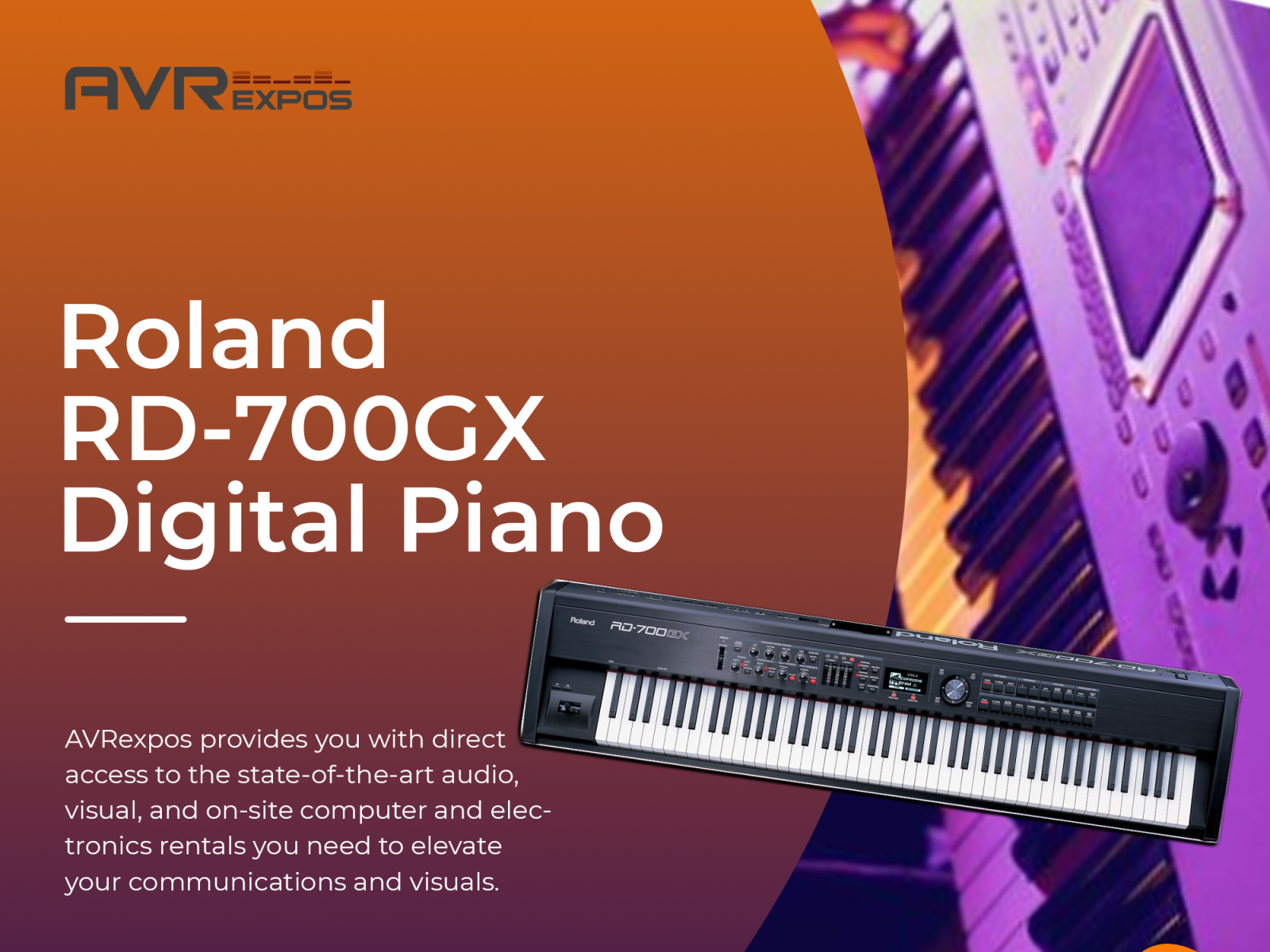 Roland RD700GX Digital Piano by avrexpos on Dribbble