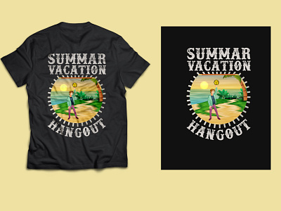 summar vacation t shirt animal t shirt army t shirt brochure design flyer design graphic design illustration letterhand design logo summar summar vaction typography