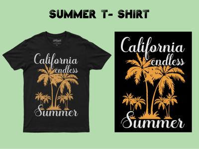 Summer, California endless summer. by Morshedul Islam on Dribbble