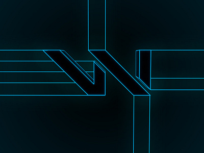 W or Double U 36daysoftype 3d ae after effects c4d cinema4d type typography