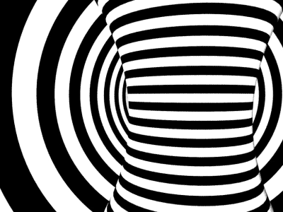 Op 1 3d black and white c4d cinema4d op op art optical illusion optober