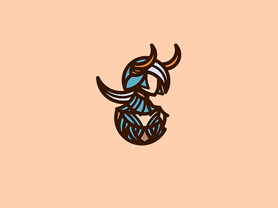 Valkyrie armor horn logo mark valkyrie
