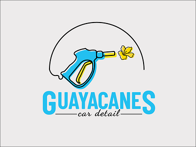 Guayacanes Car Detail Logo adobe illustrator logodesign logotype