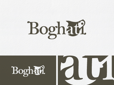 Boghati Logo brand identity logo