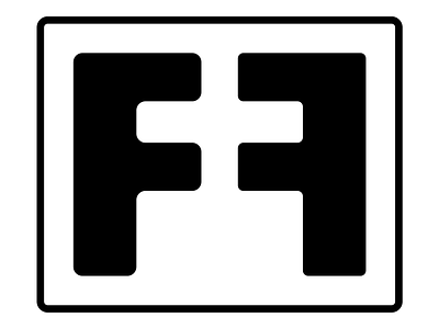 Far + Away logo concept badge branding design flat logo minimal vector youtube