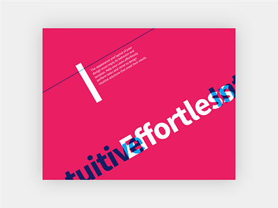 Effortless 01 design flat guidelines minimal poster principles vector
