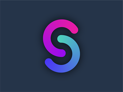 Syapse Logo badge branding design flat icon logo minimal vector
