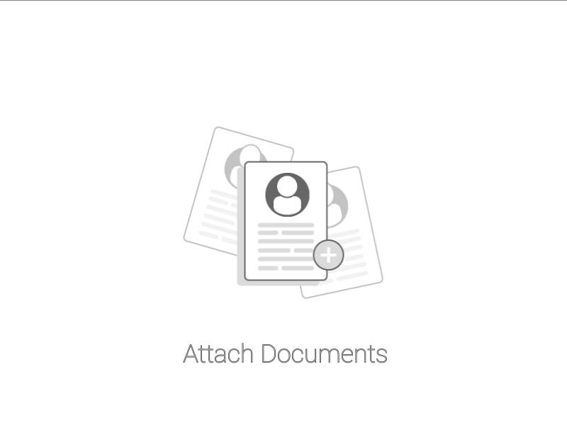 Animated Icon Attach Documents Icon add ae ai animation appicon attach documents icon illustration