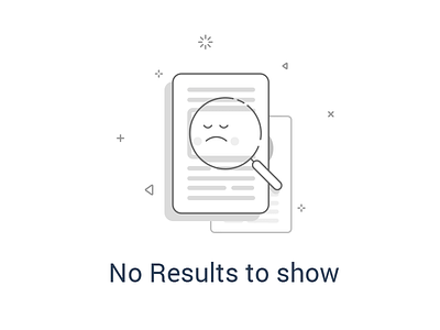 No Results Designs Themes Templates And Downloadable Graphic Elements On Dribbble