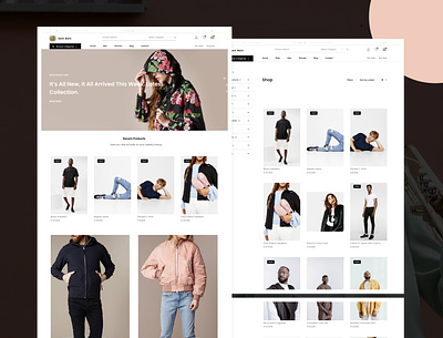 Sam Bain Website Design branding design ecommerce fashion fashiondesign lightmode marketing ui urban fashion ux web webdesign website white