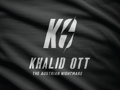 KHALID OTT logo ( MMA FIGHTER )