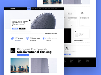 FutureMoves Concept Website business concept interaction design layout pitch typography uiux web design