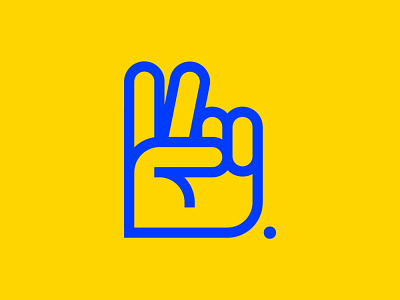 Peace in Ukraine 🇺🇦✌🏼 design geometric icon illustration line peace ukraine vector