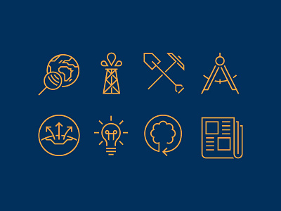 Geophysics Icons