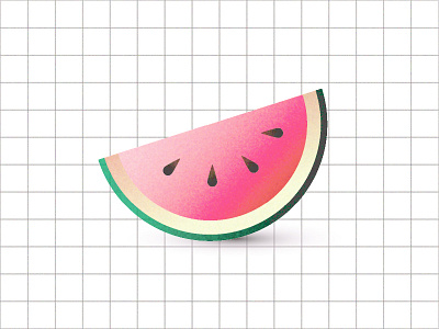 Watermelon Grid grid kristina kristina alford minimal pattern pink square summer watermelon
