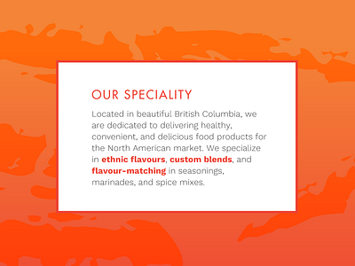 Description for Ethnic Spice Company