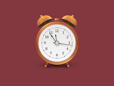 Alarm Clock alarm clock illustration tick time vectober vector