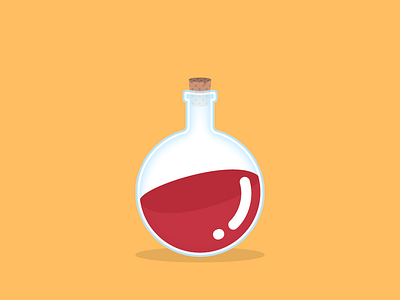 Bottle bottle health illustration inktober potion vectober vector vial