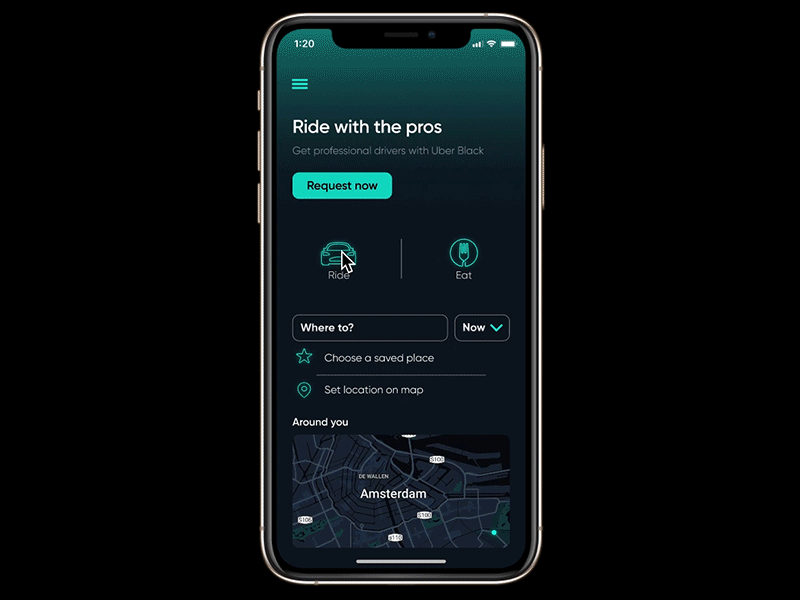 Uber UI Redesign