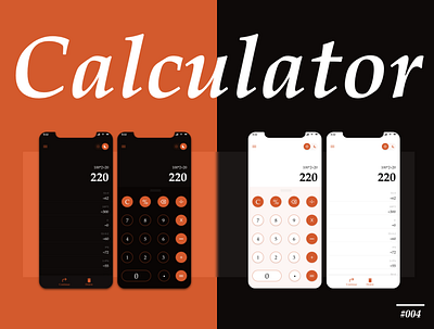 Calculator #DailyUI app dailyui design ui ux